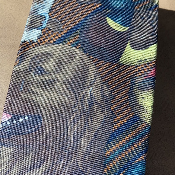 Robert talbott Labrador retriever ducks heavy madder Italian silk tie. - Picture 2 of 9